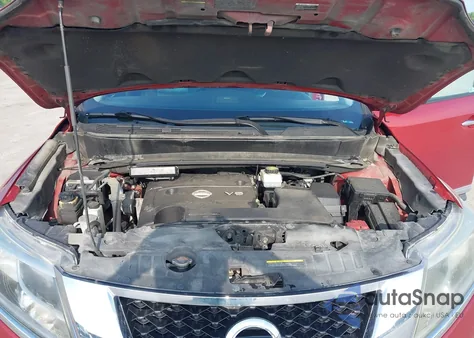 2013 Nissan Pathfinder Platinum из США, поврежденный, VIN 5N1AR2MM7DC687710